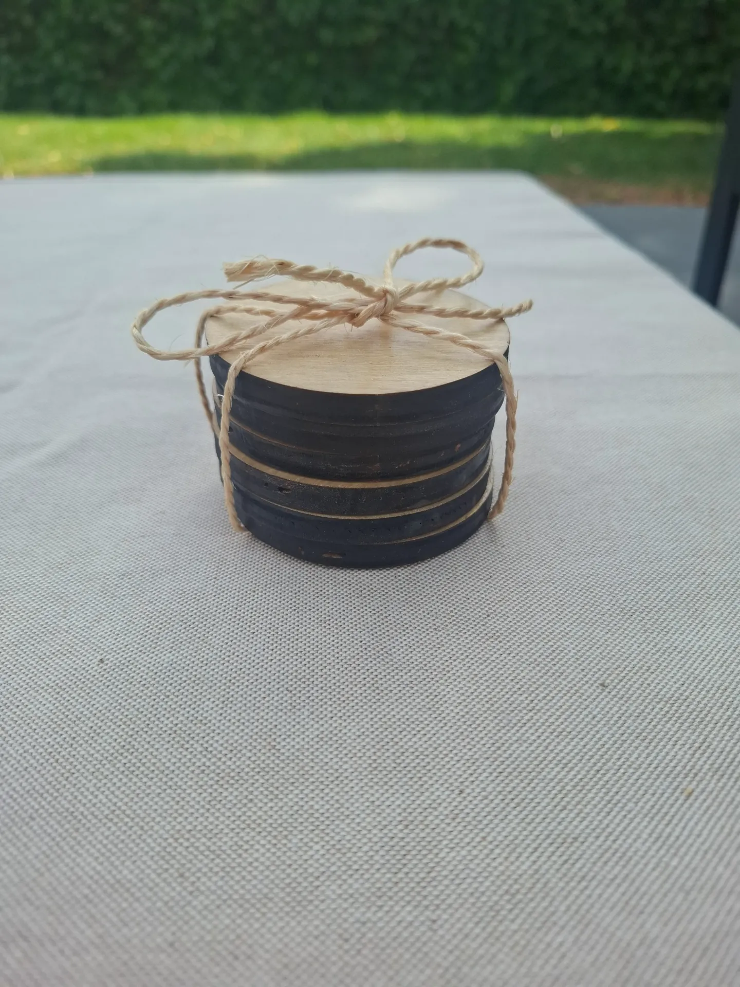 Onderleggers 6 stuks (Licht eik)